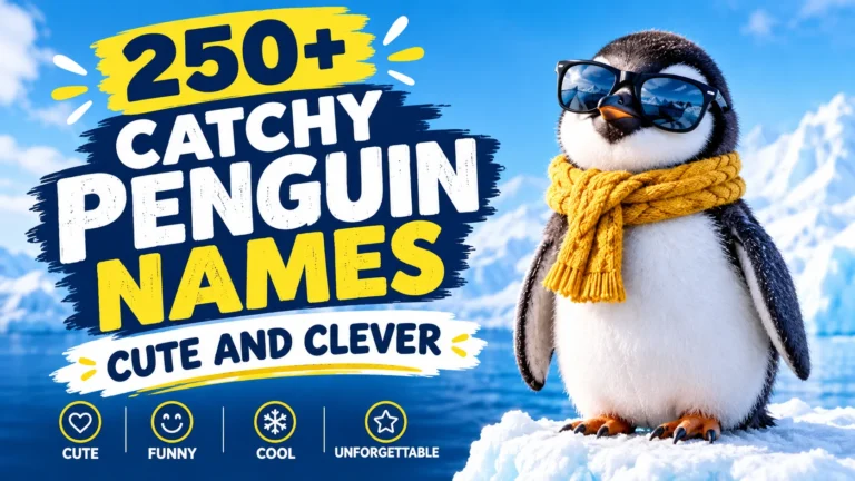 Catchy Penguin Names