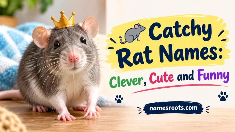 Catchy Rat Names