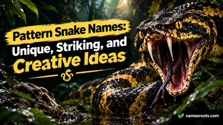 Pattern Snake Names