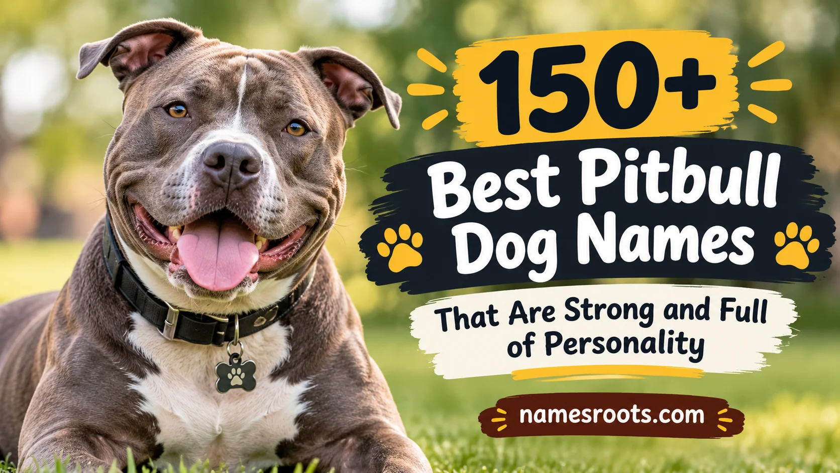 Best Pitbull Dog Names