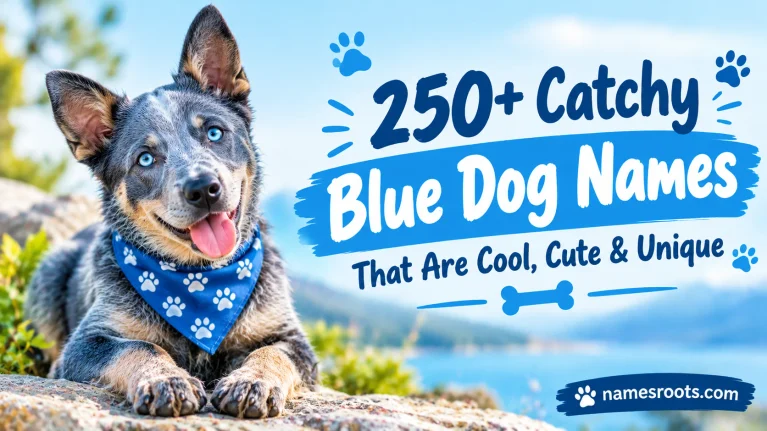 Catchy Blue Dog Names