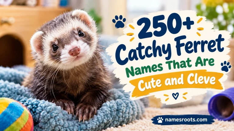 Catchy Ferret Names