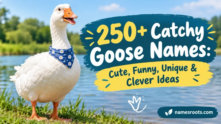 Catchy Goose Names