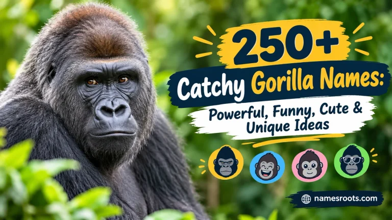 Catchy Gorilla Names