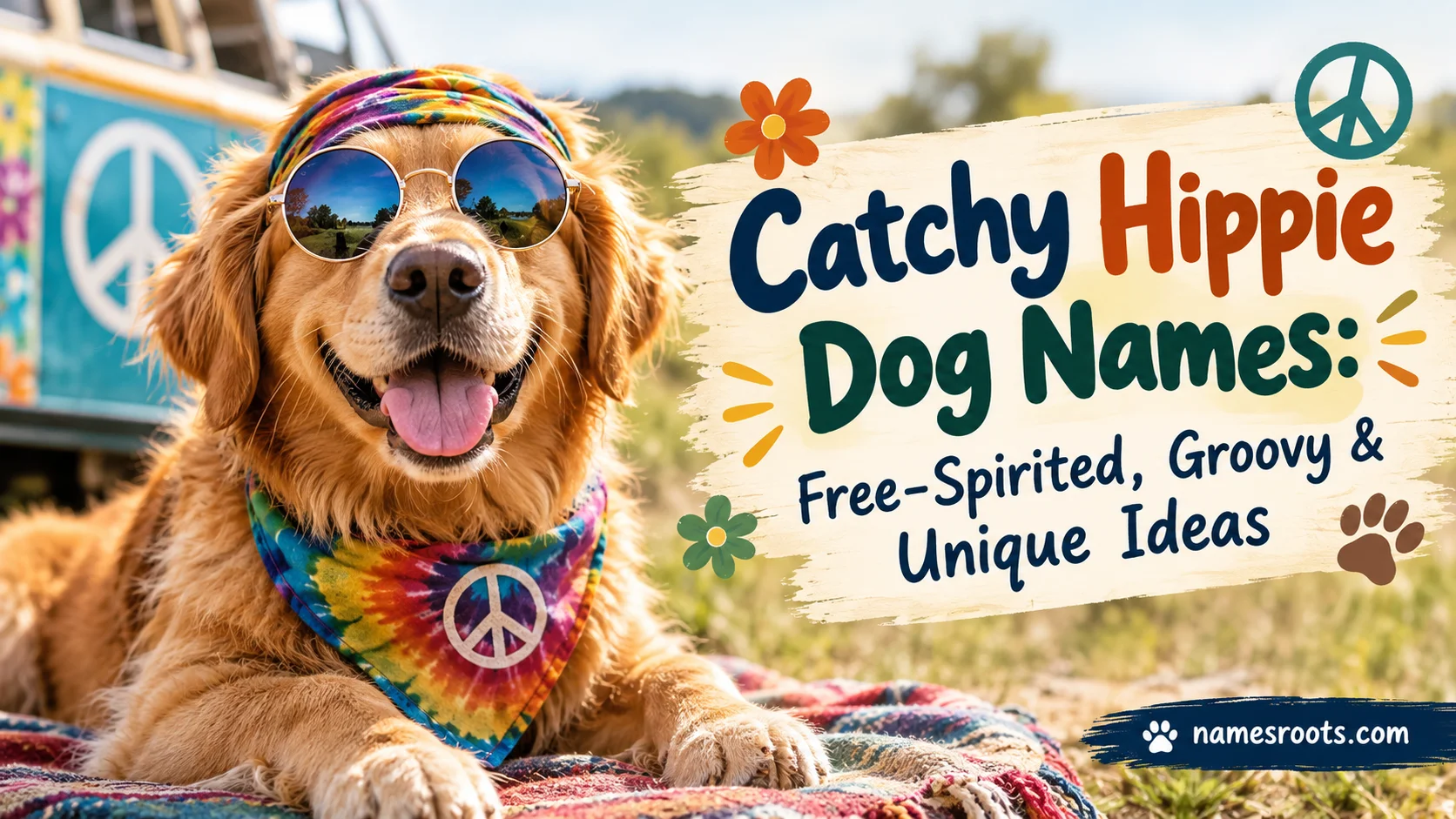 Catchy Hippie Dog Names