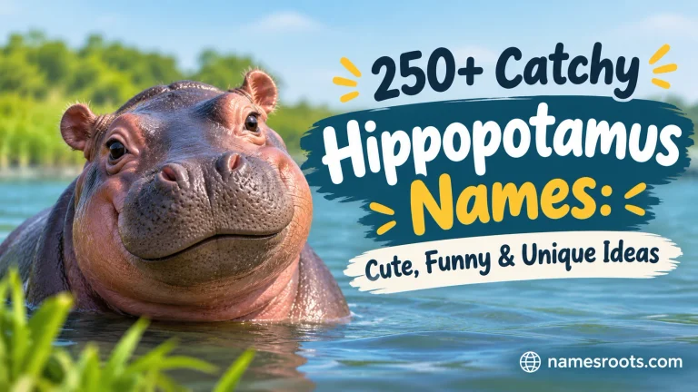 Catchy Hippopotamus Names