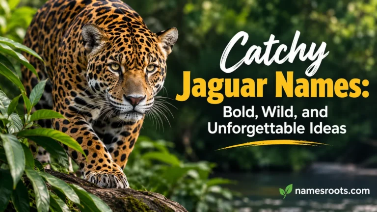 Catchy Jaguar Names