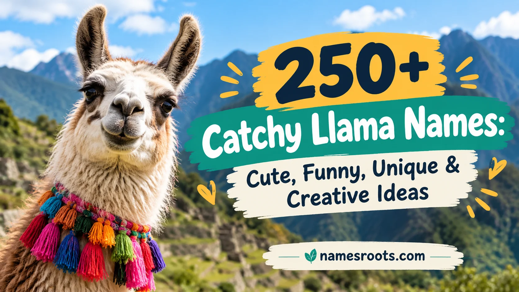 Catchy Llama Names