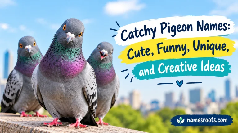 Catchy Pigeon Names