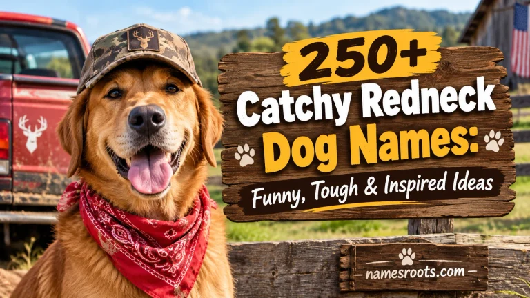 Catchy Redneck Dog Names