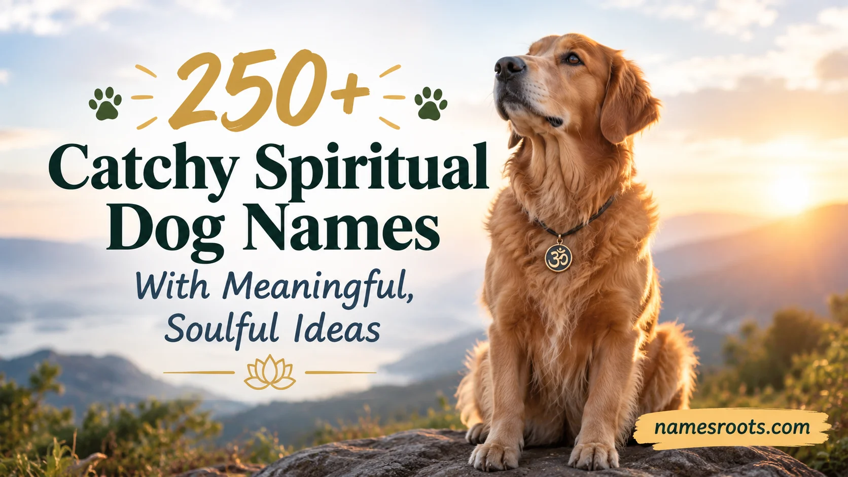 Catchy Spiritual Dog Names