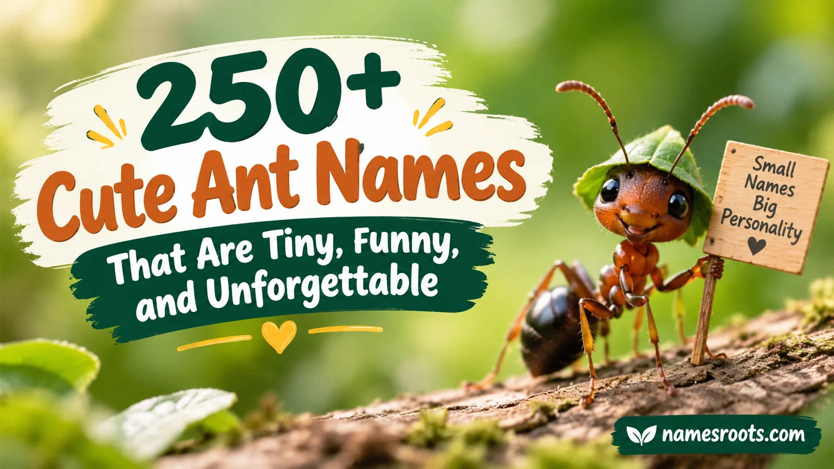 Cute Ant Names