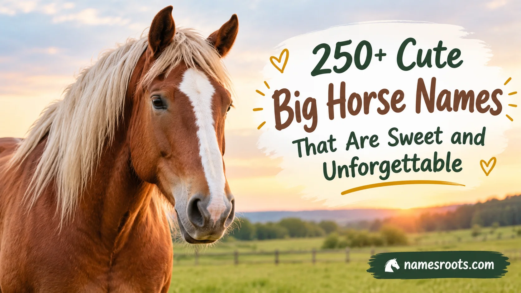 Cute Big Horse Names