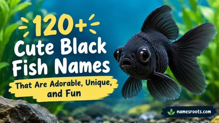 Cute Black Fish Names