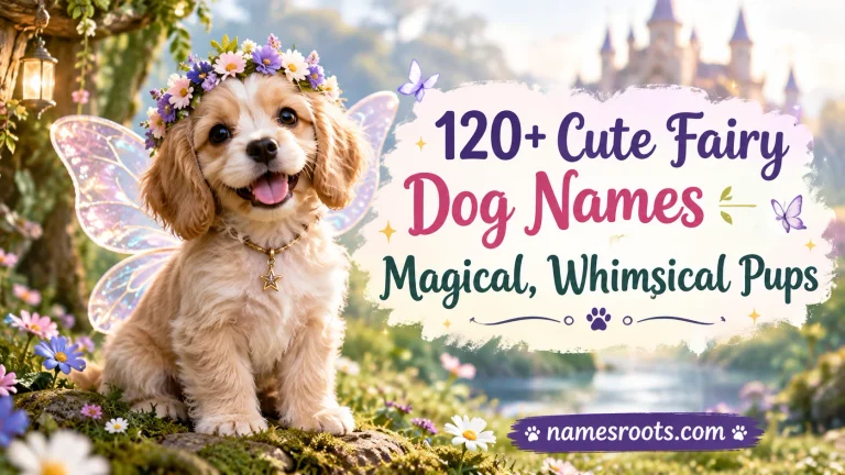 Cute Fairy Dog Names