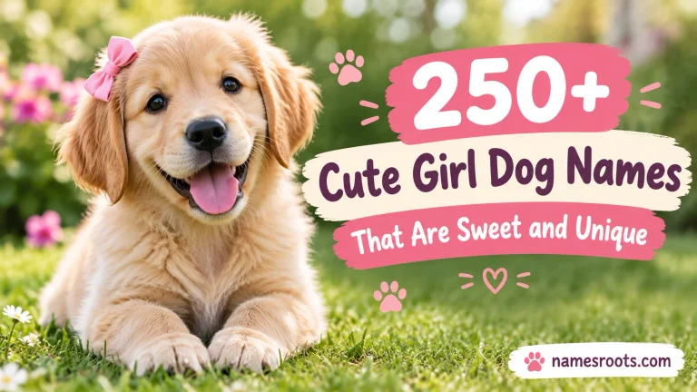 Cute Girl Dog Names