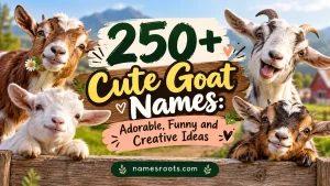 Cute Goat Names
