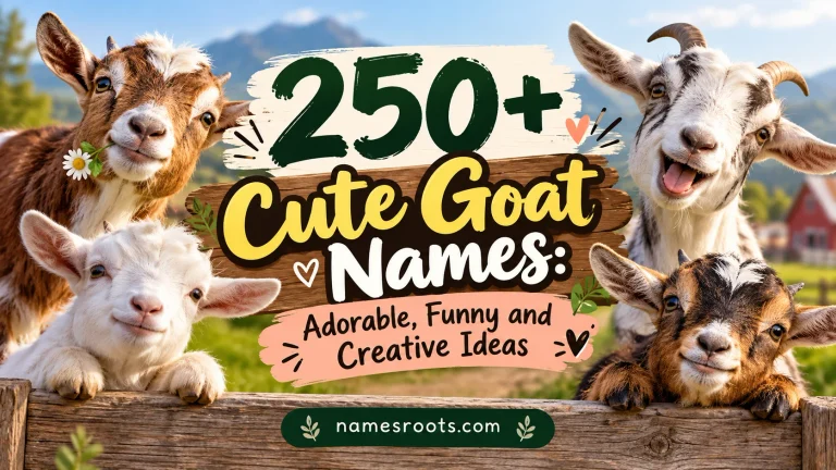 Cute Goat Names