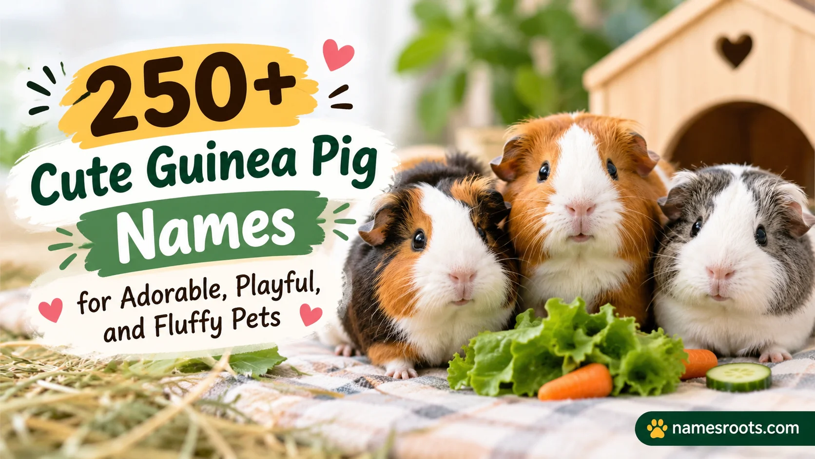 Cute Guinea Pig Names