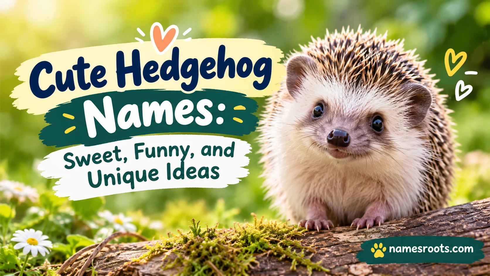 Cute Hedgehog Names