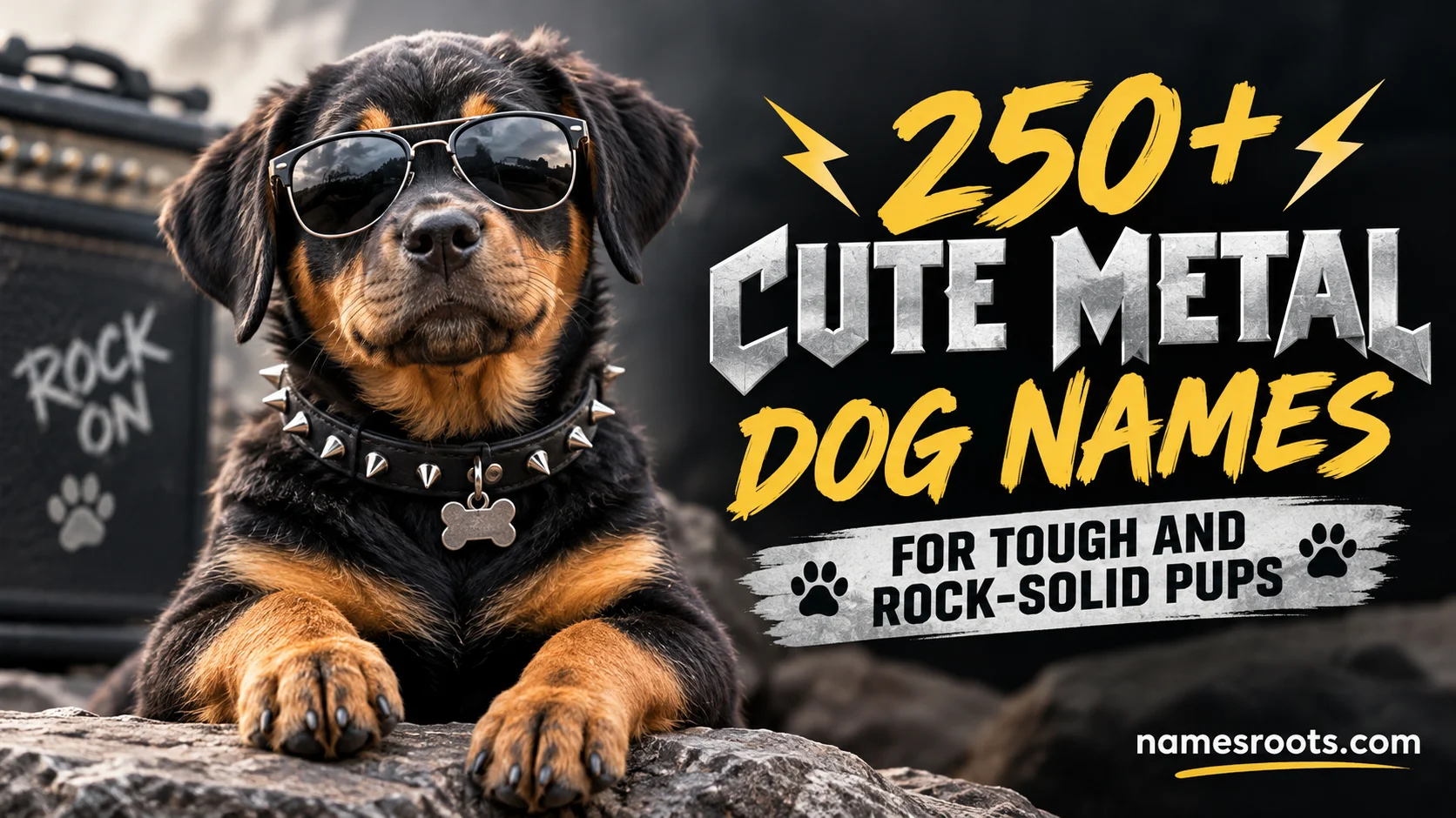 Cute Metal Dog Name