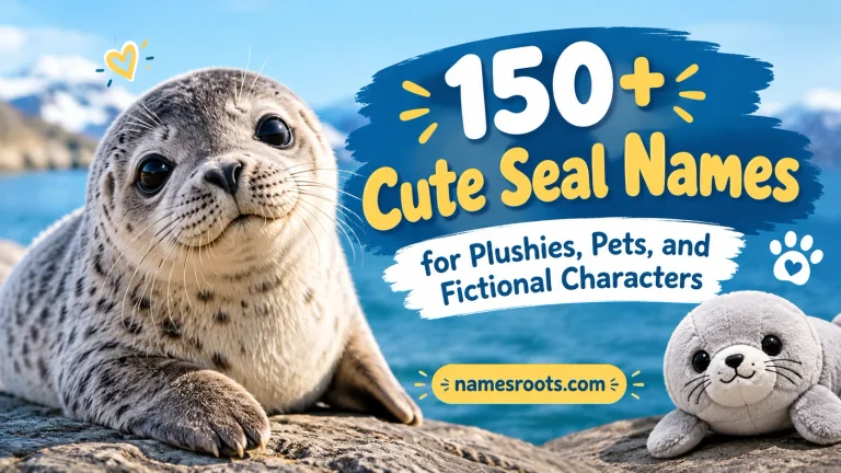 Cute Seal Names
