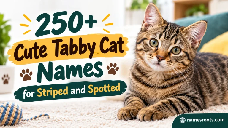 Cute Tabby Cat Names