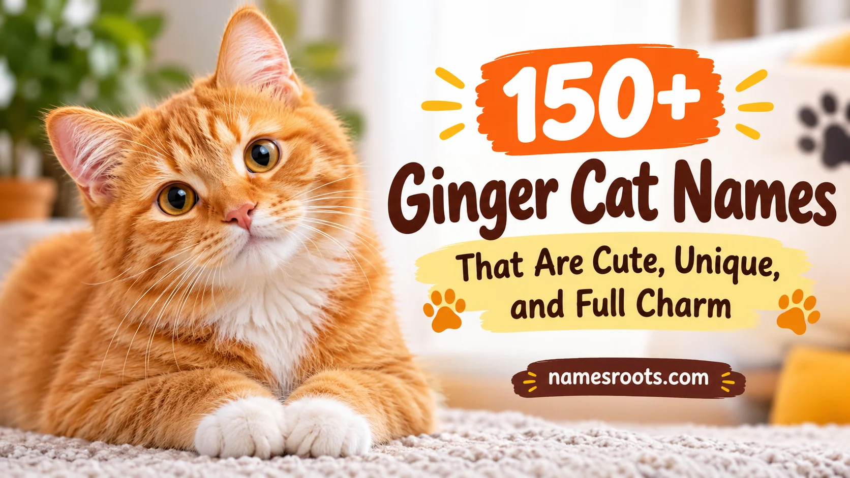 Ginger Cat Names