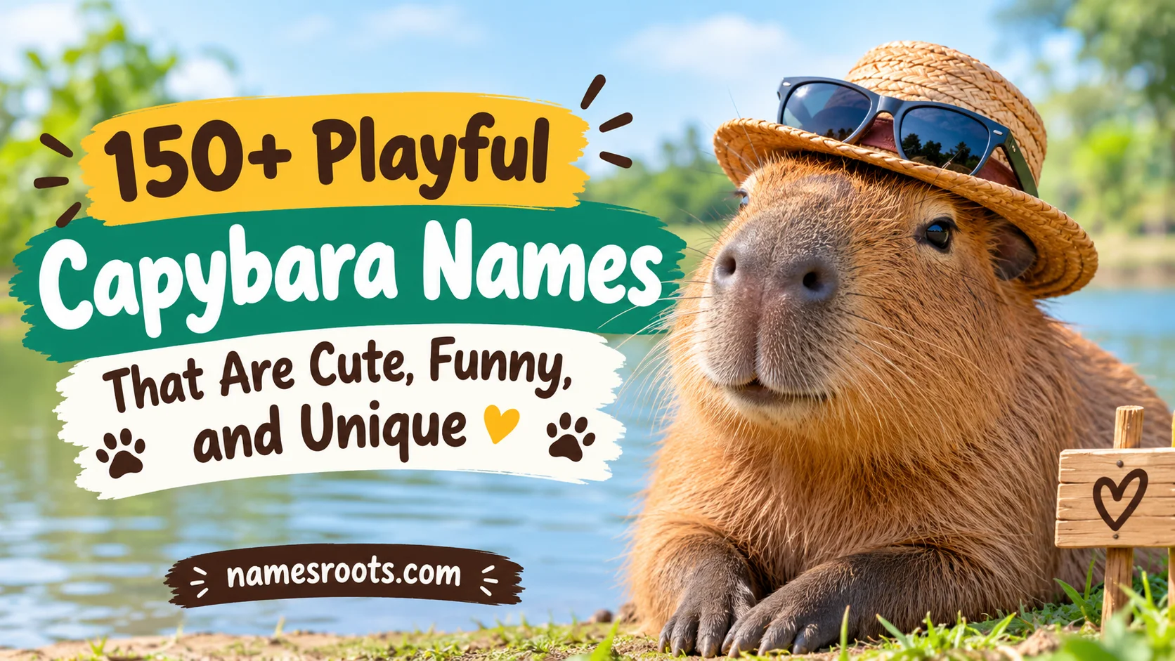Playful Capybara Names