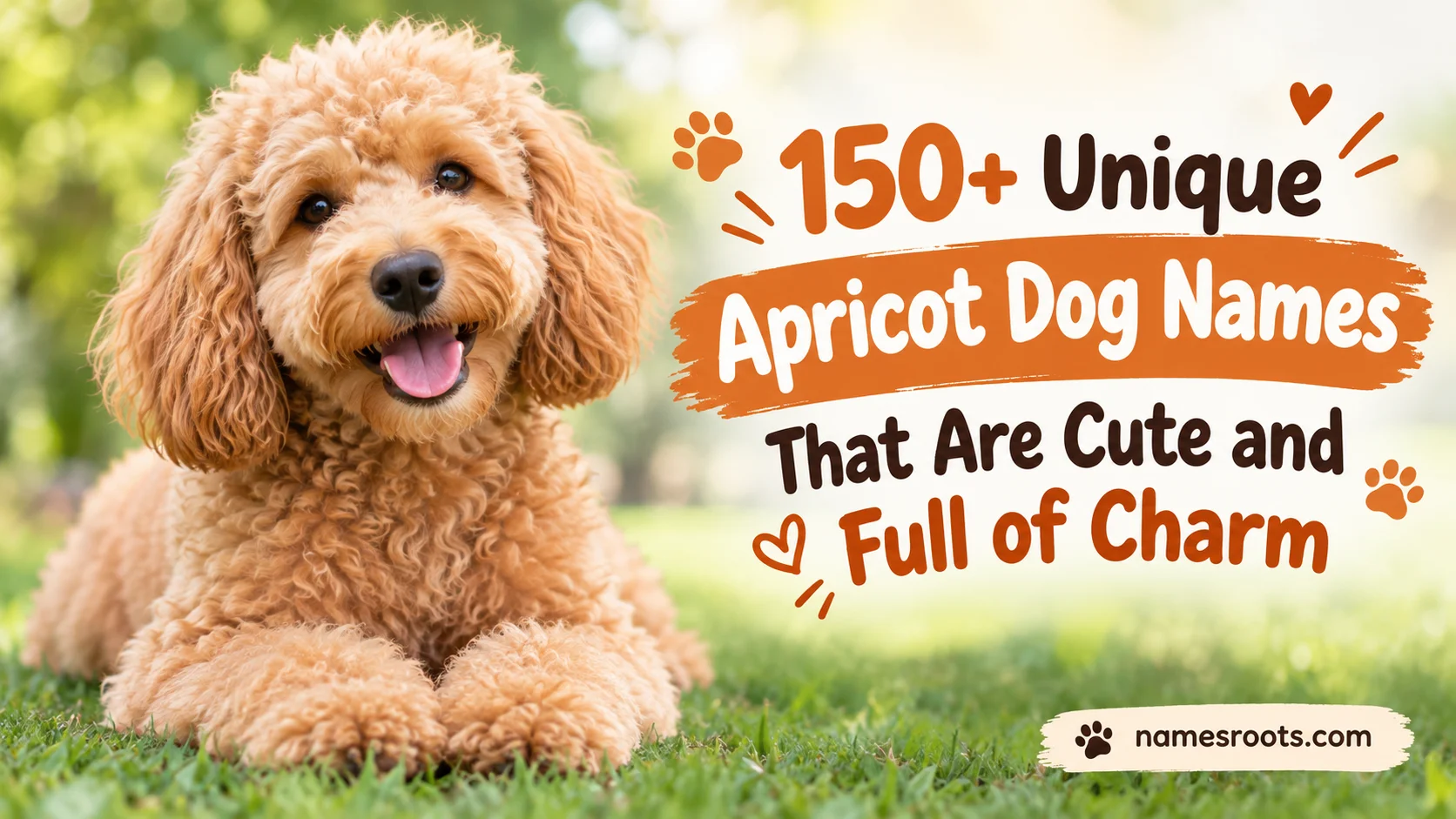 Unique Apricot Dog Names