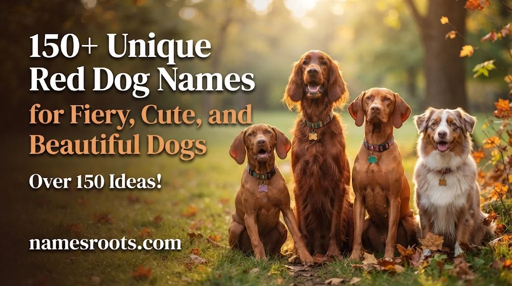Unique Red Dog Names